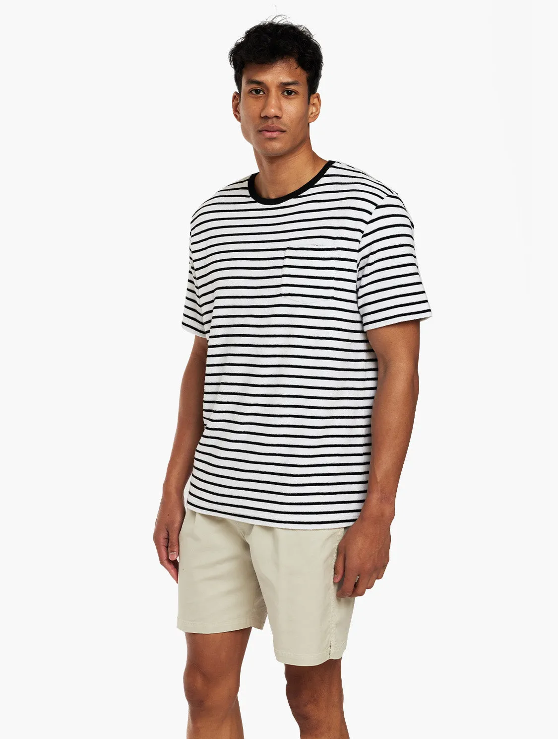 CARMO TERRY COTTON T-SHIRT