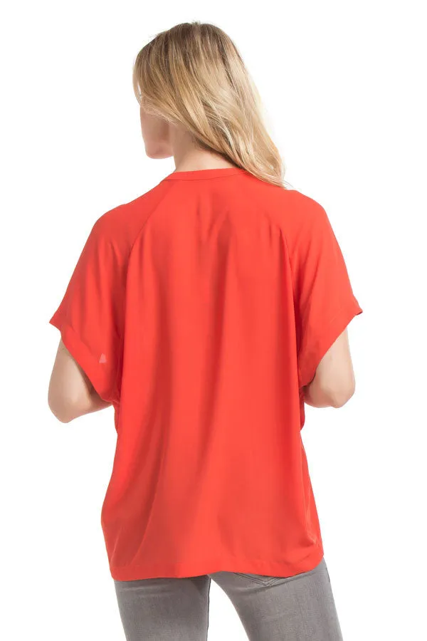 Cassie Boxy Blouse | Chili