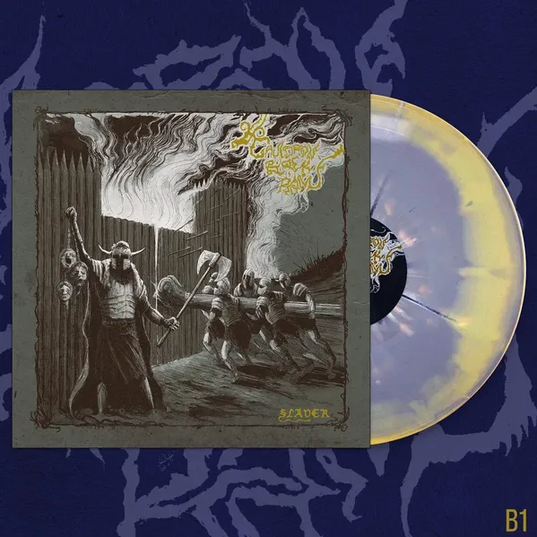 CAULDRON BLACK RAM - Slaver SPLATTER VINYL