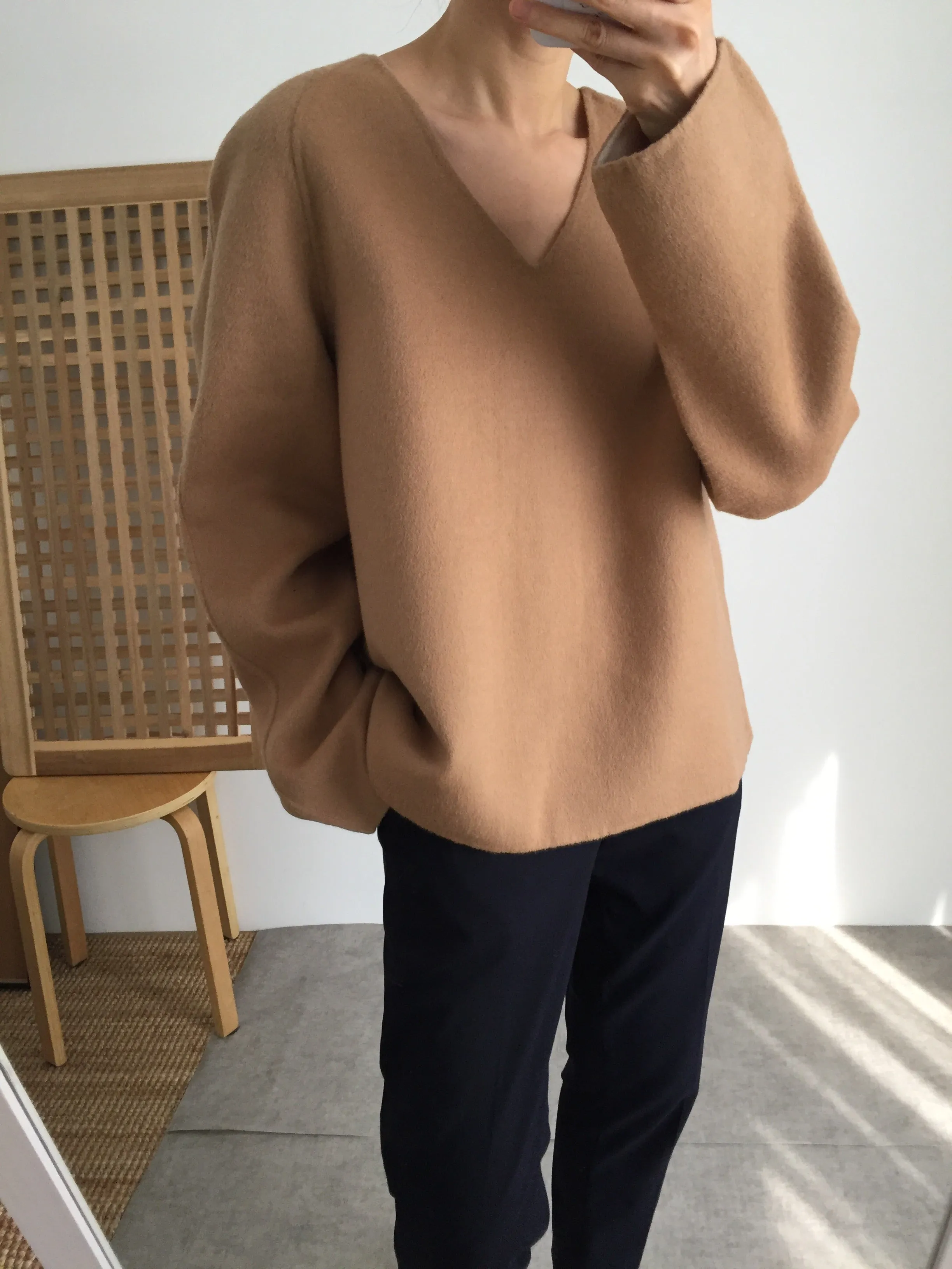 Cecile Sweater {100% handsewn,reversible}