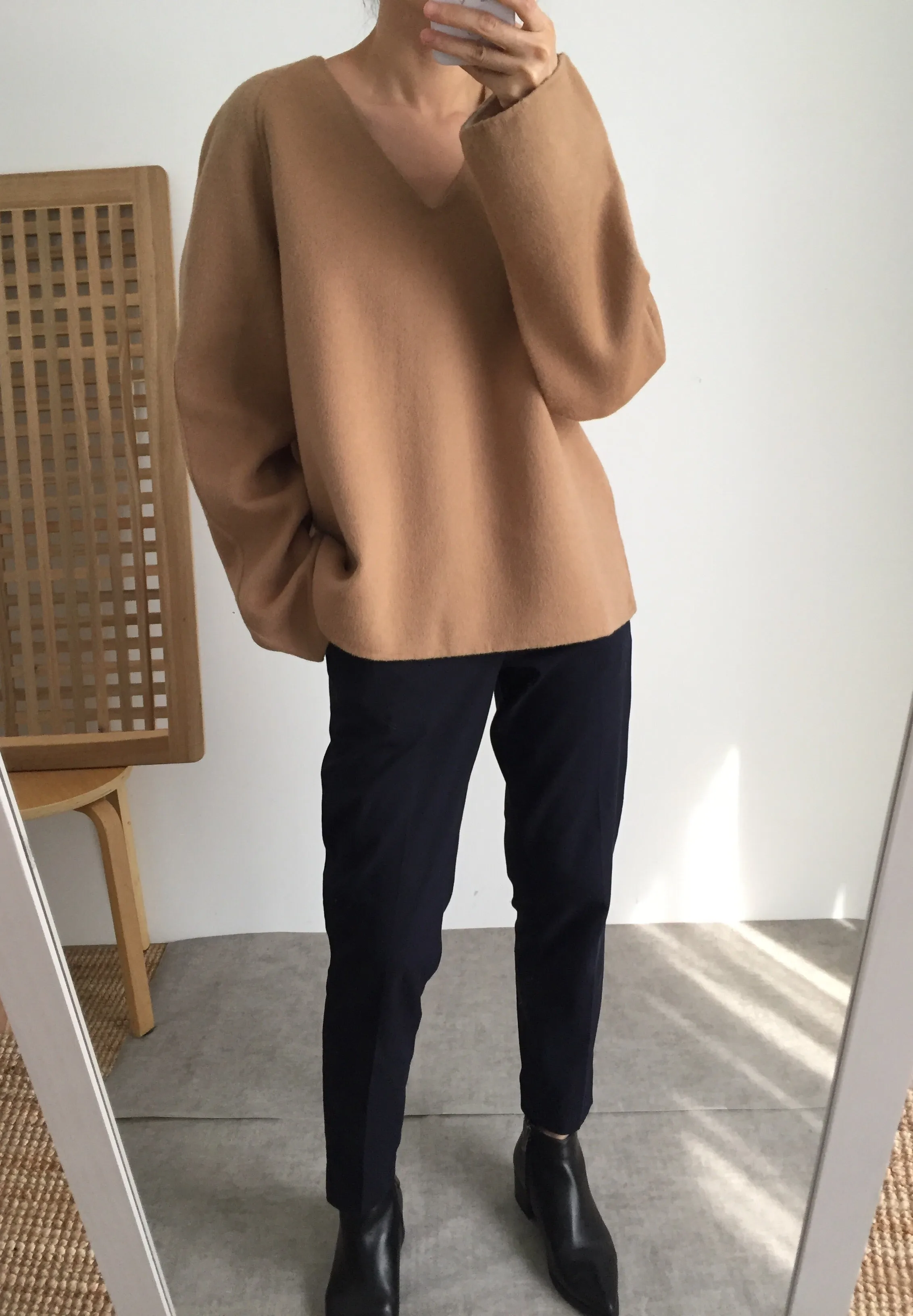 Cecile Sweater {100% handsewn,reversible}