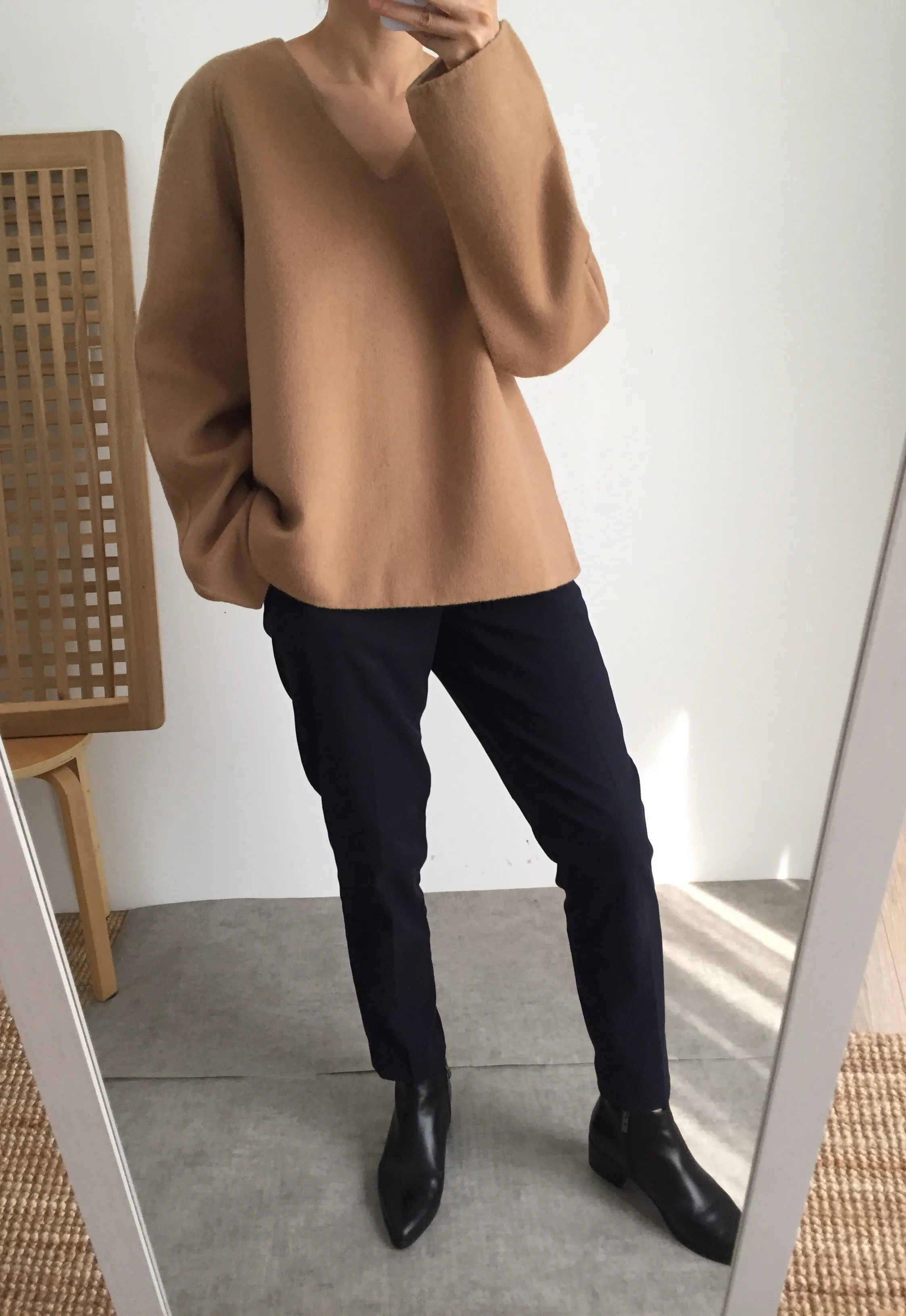 Cecile Sweater {100% handsewn,reversible}