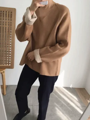 Cecile Sweater {100% handsewn,reversible}