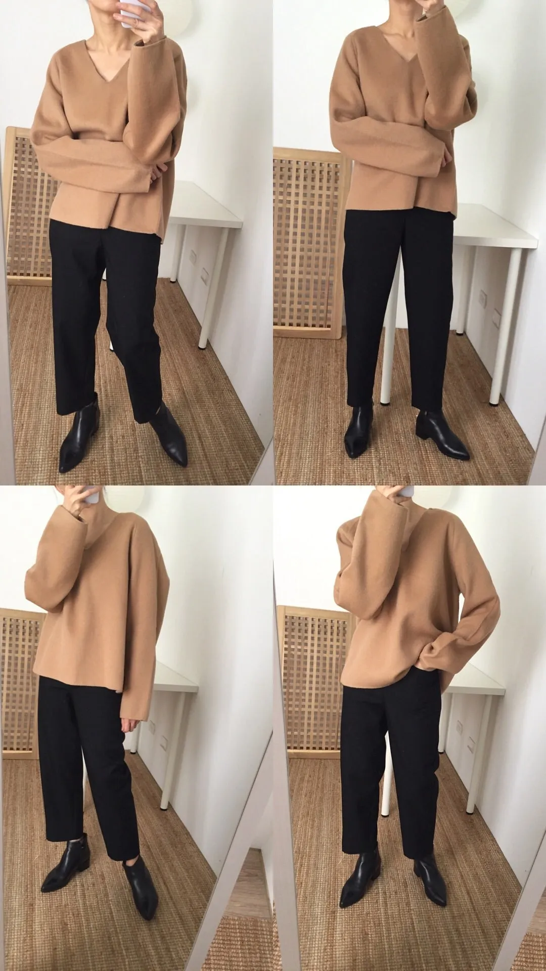 Cecile Sweater {100% handsewn,reversible}
