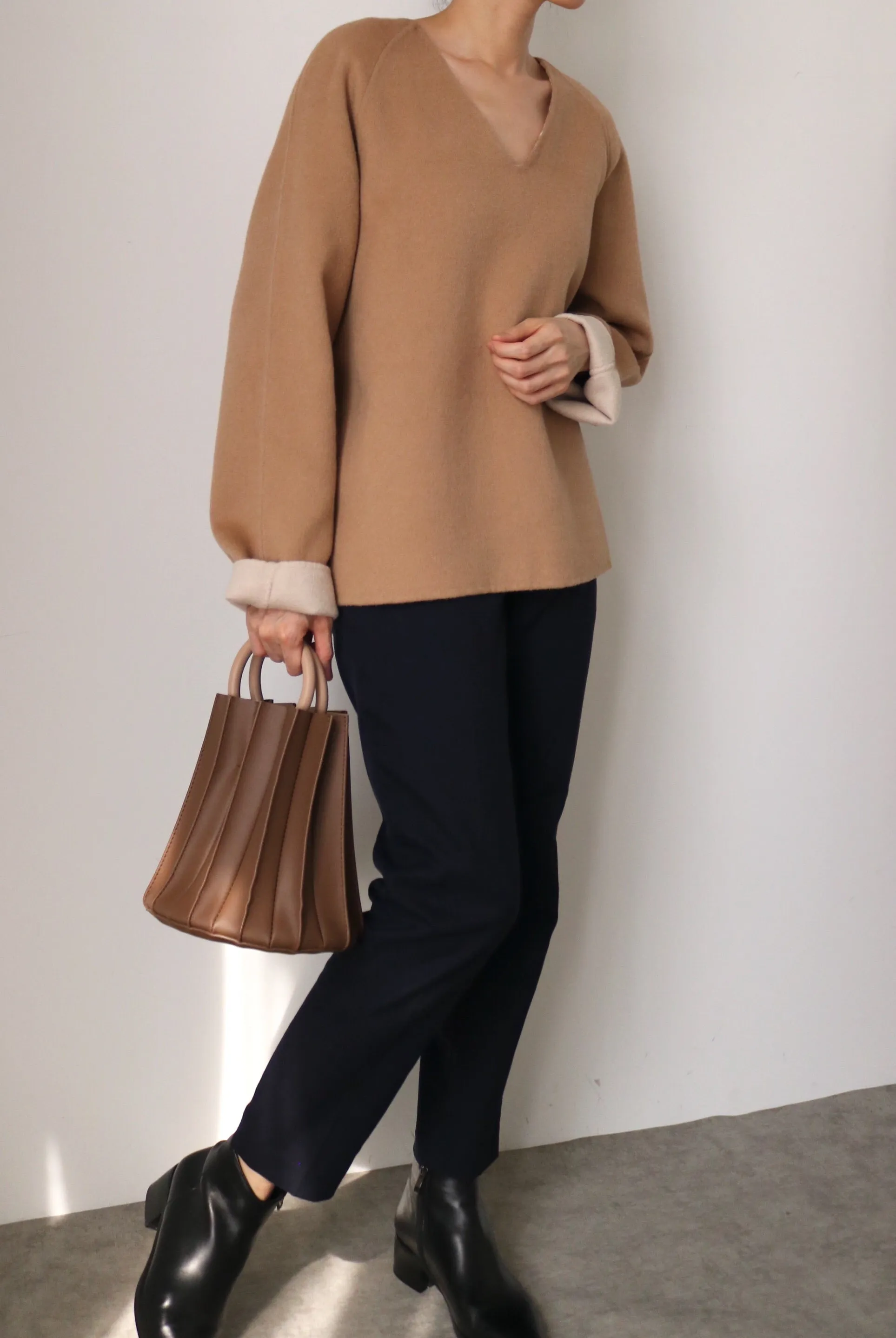 Cecile Sweater {100% handsewn,reversible}