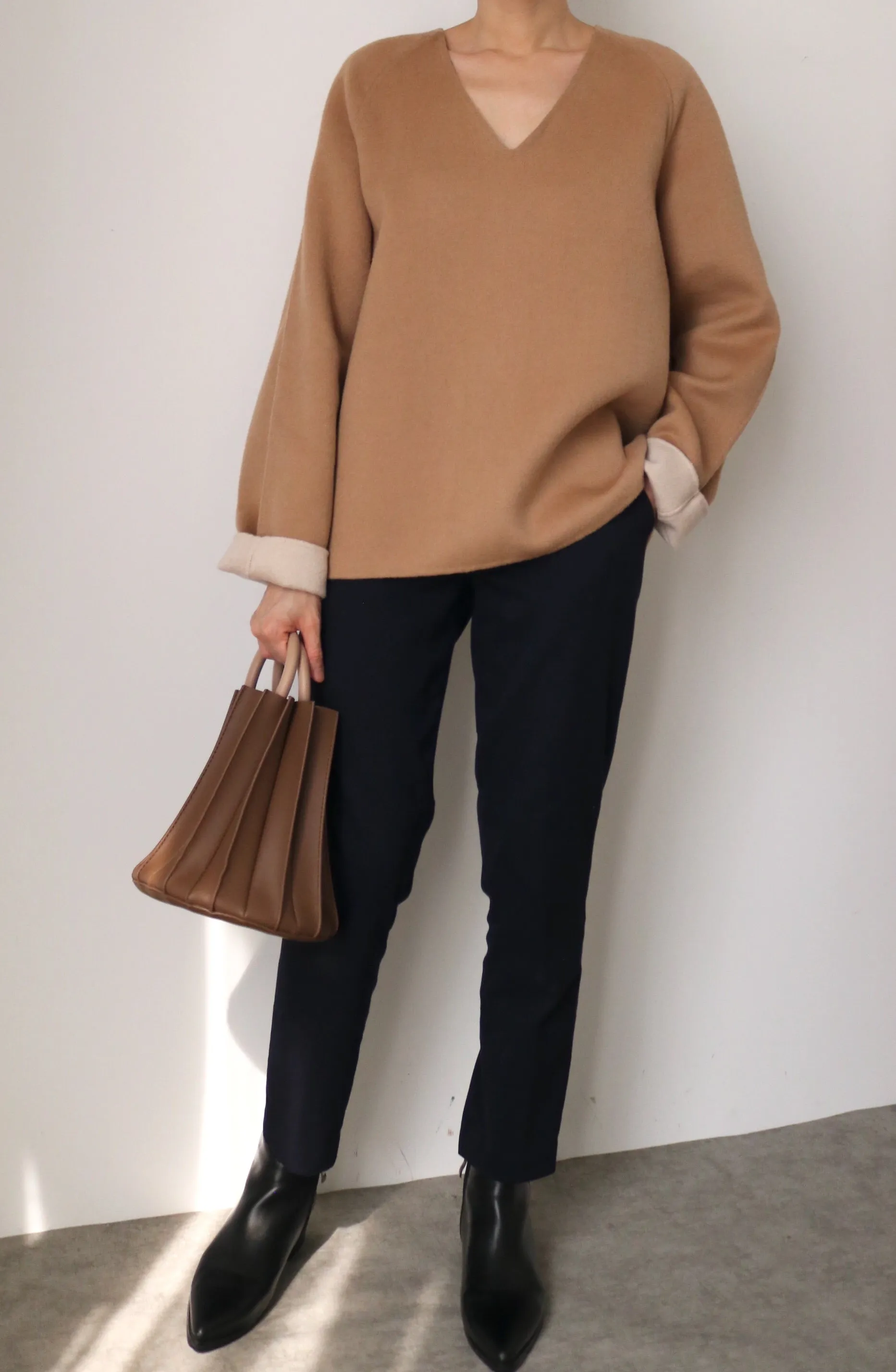 Cecile Sweater {100% handsewn,reversible}