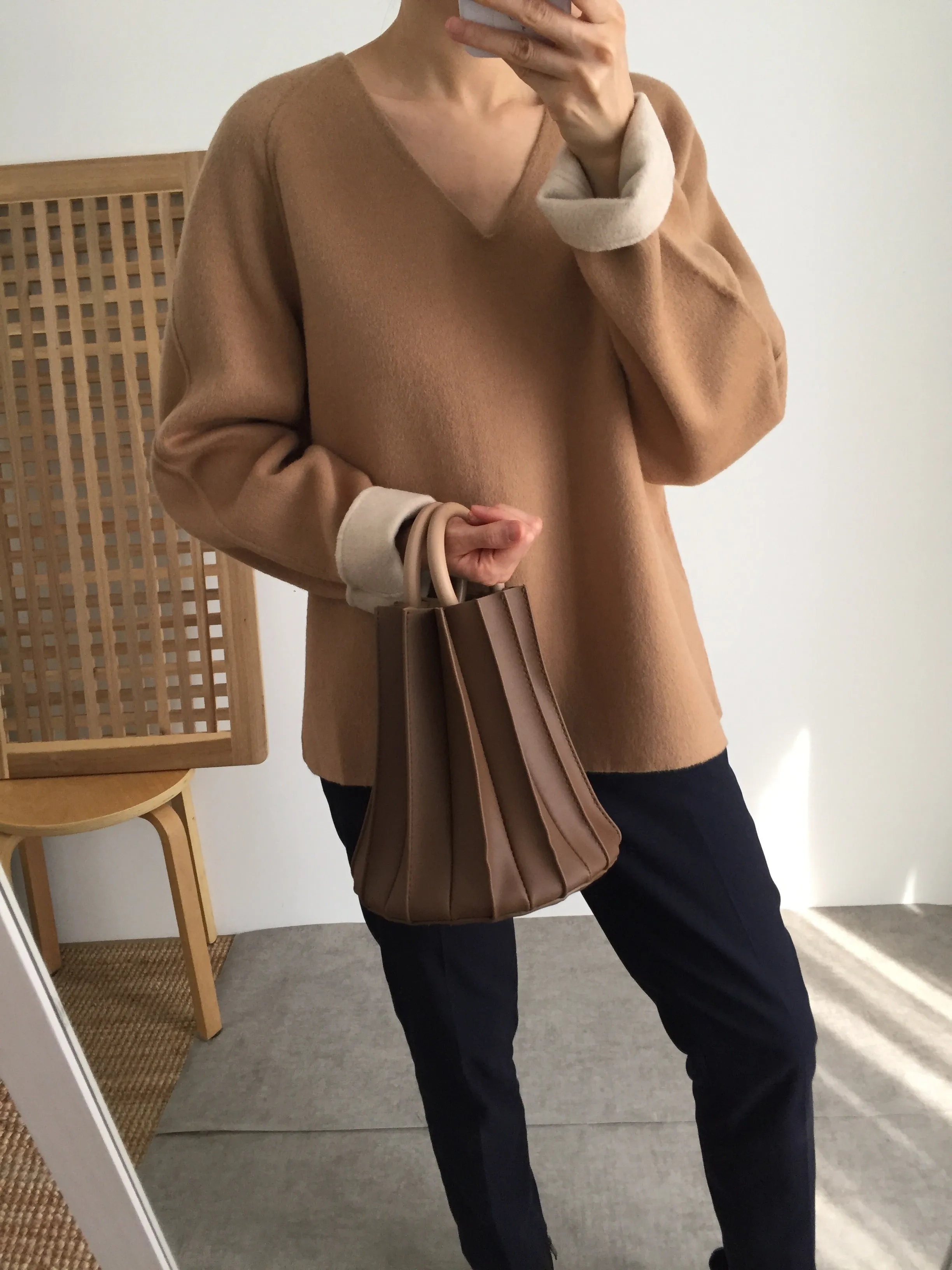 Cecile Sweater {100% handsewn,reversible}