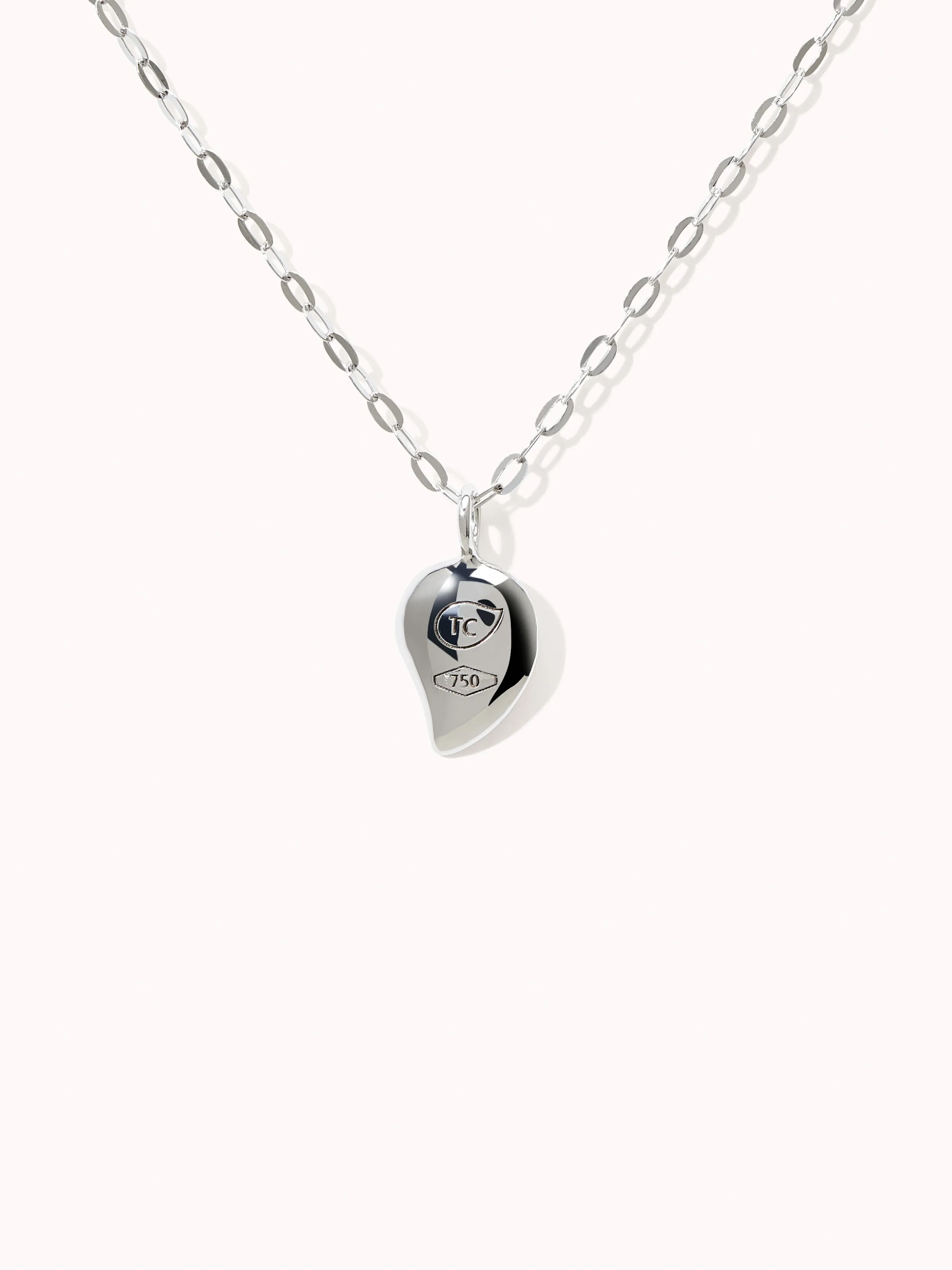 Chain SPARKLE Drop Diamond Pavé, 1,0 mm, 45 cm with Diamond Pavé