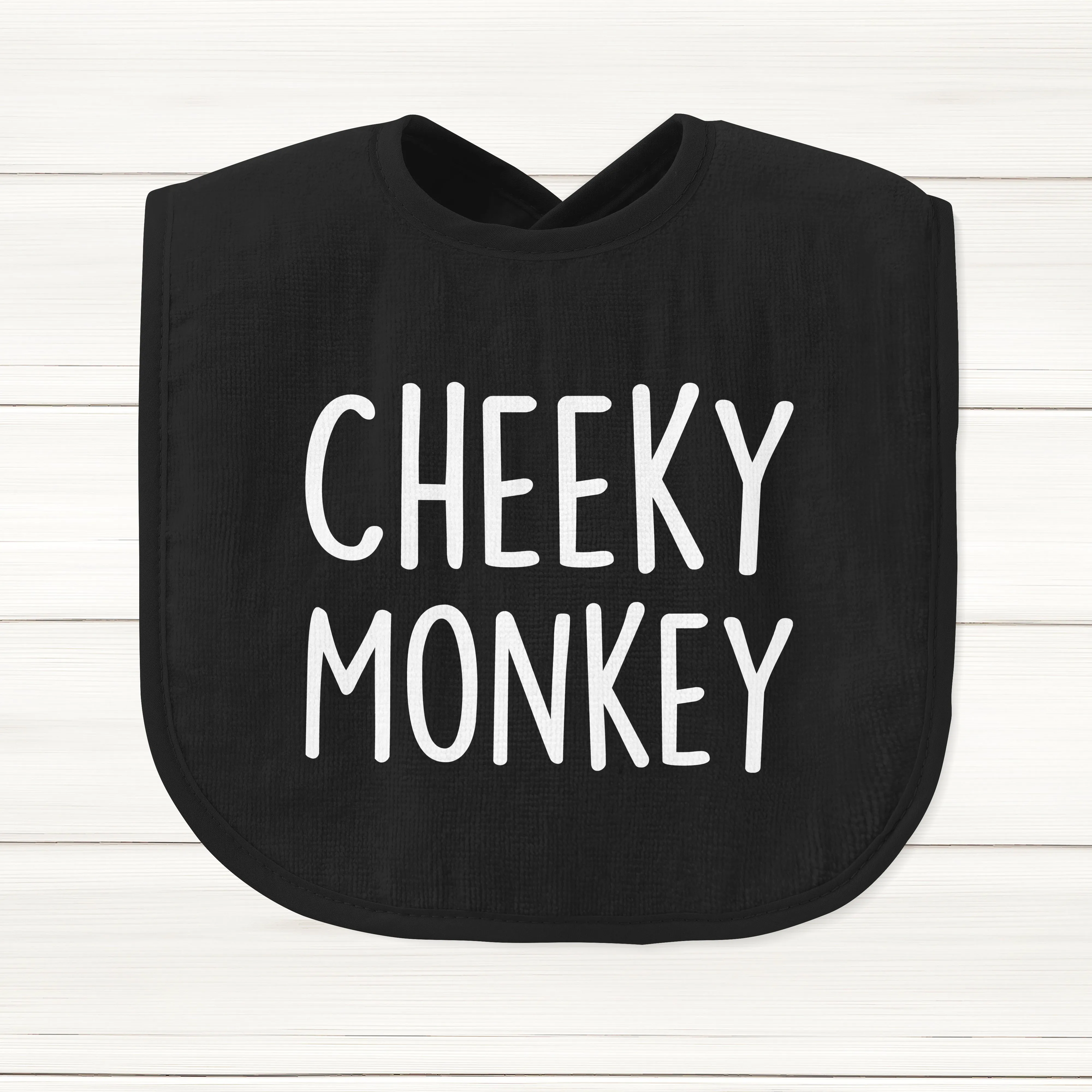 Cheeky Monkey Baby Bib