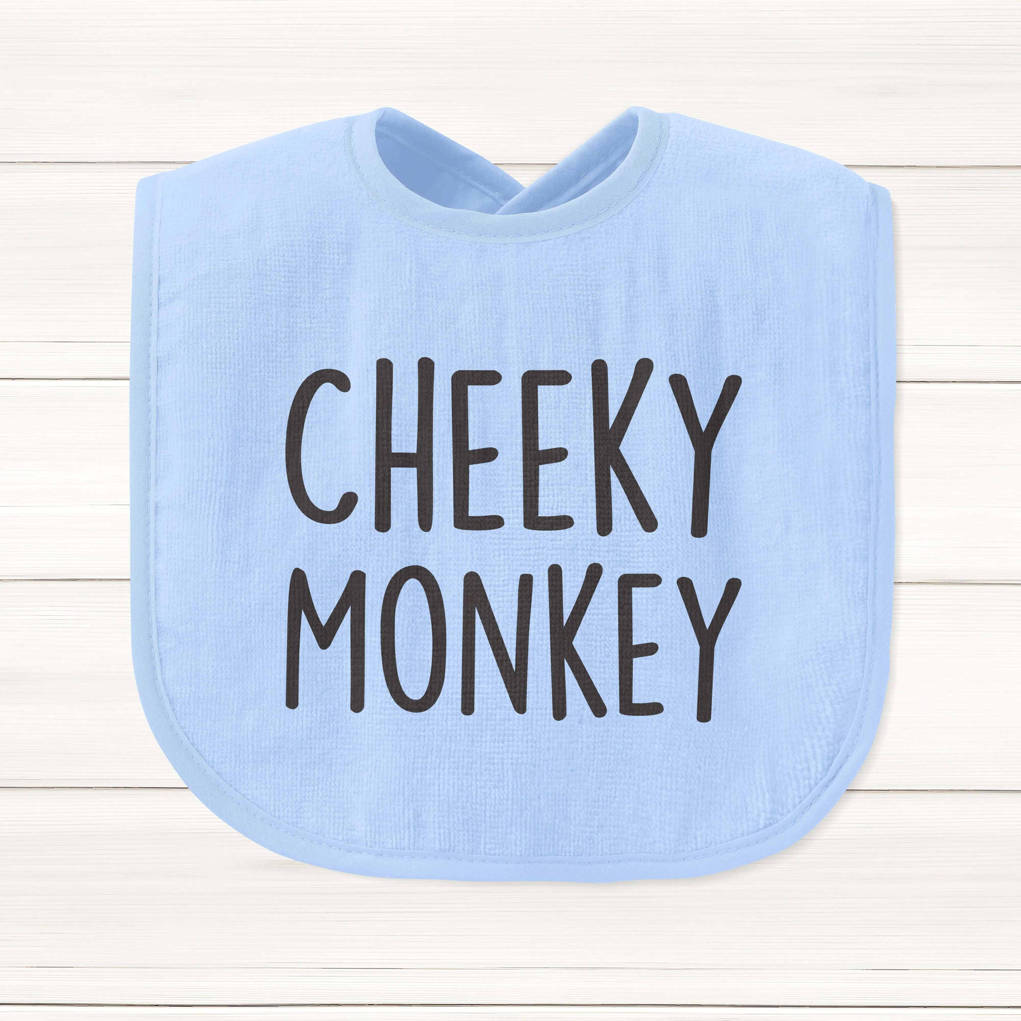 Cheeky Monkey Baby Bib