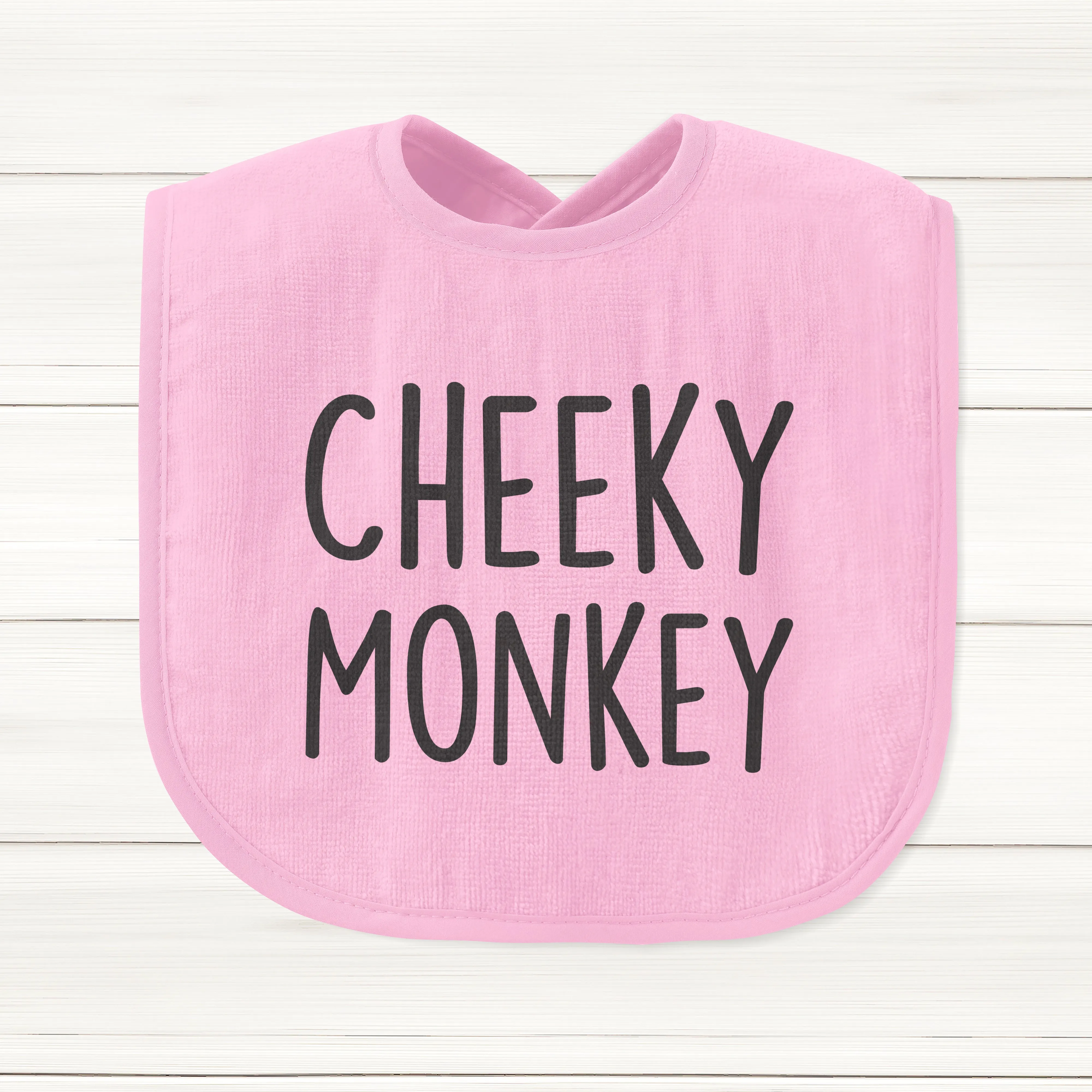 Cheeky Monkey Baby Bib