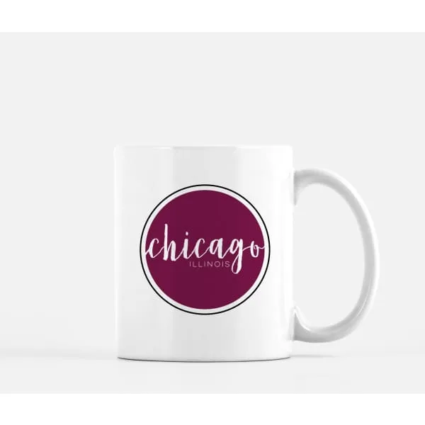 Chicago, Illinois modern circle