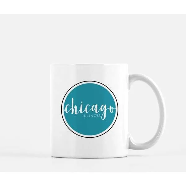 Chicago, Illinois modern circle
