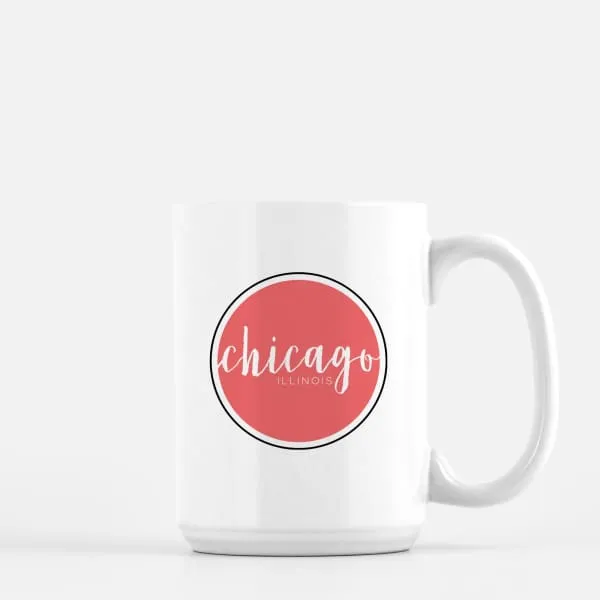 Chicago, Illinois modern circle