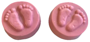 Chocolate Covered Oreo Baby Footprints