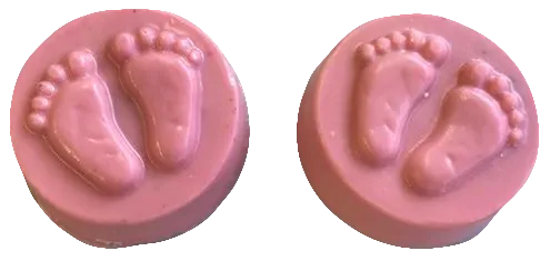 Chocolate Covered Oreo Baby Footprints