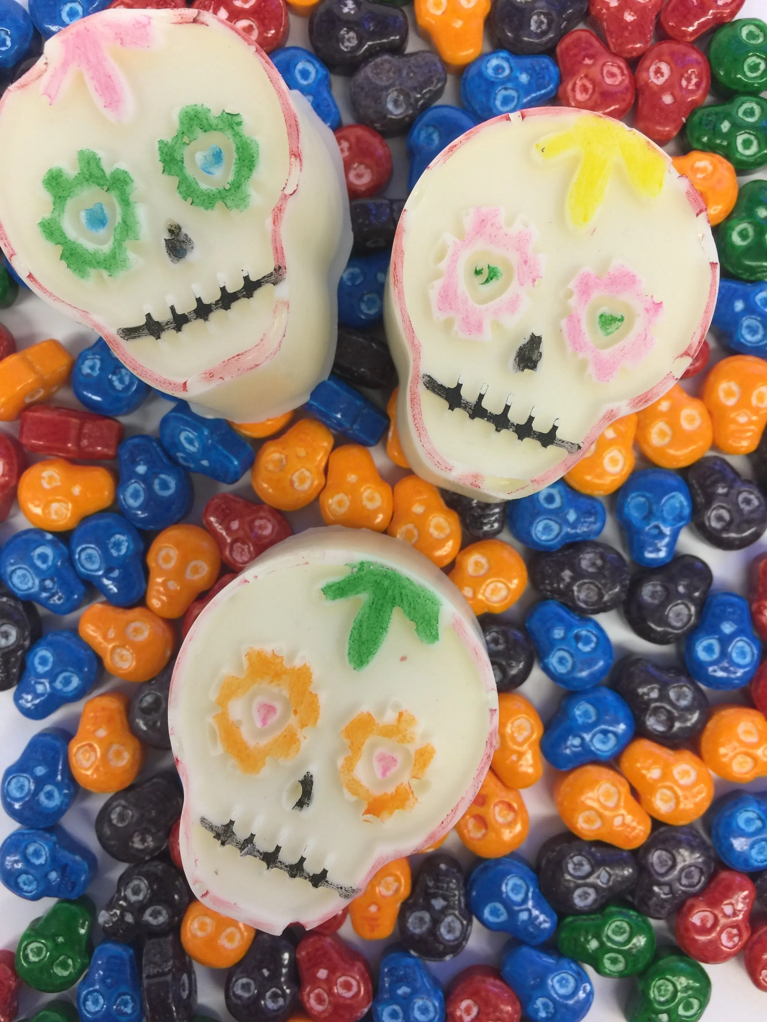 Chocolate Covered Oreo Mini Skulls
