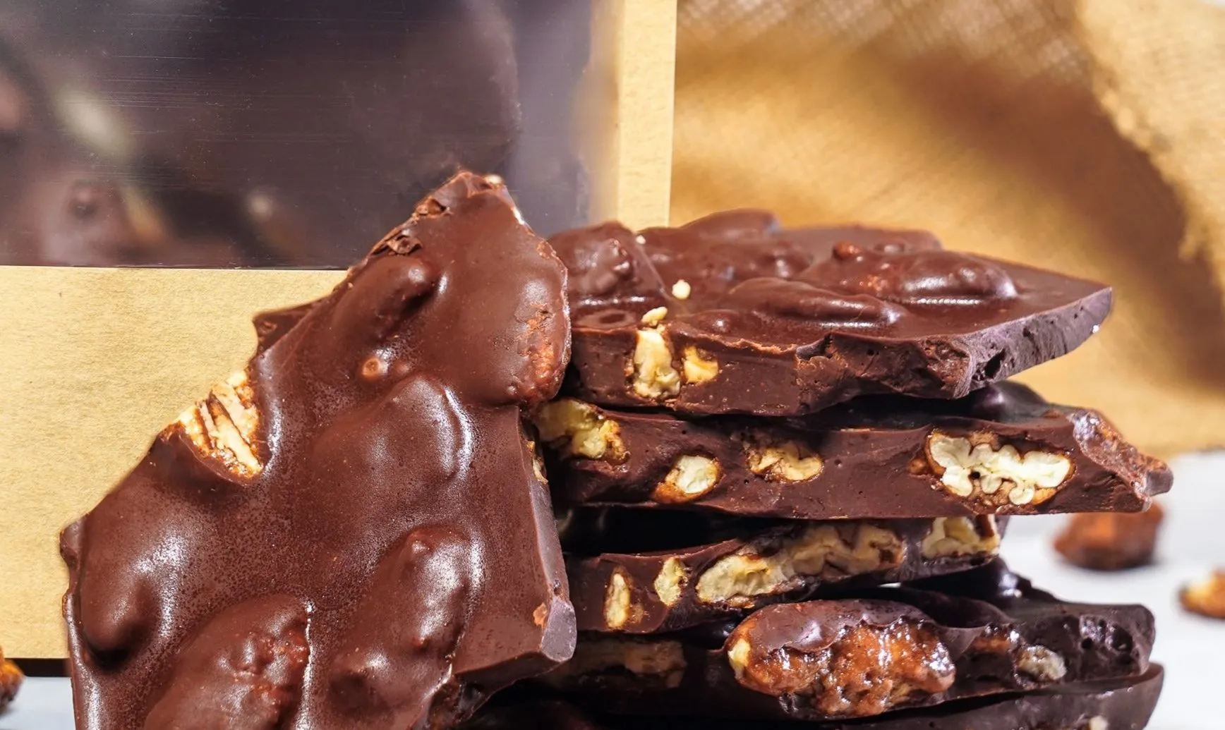 Chocolate-Covered Pecans