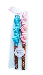 Chocolate Covered Pretzel Baby Feet