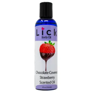 Chocolate Covered Strawberry Scented Body Oil
