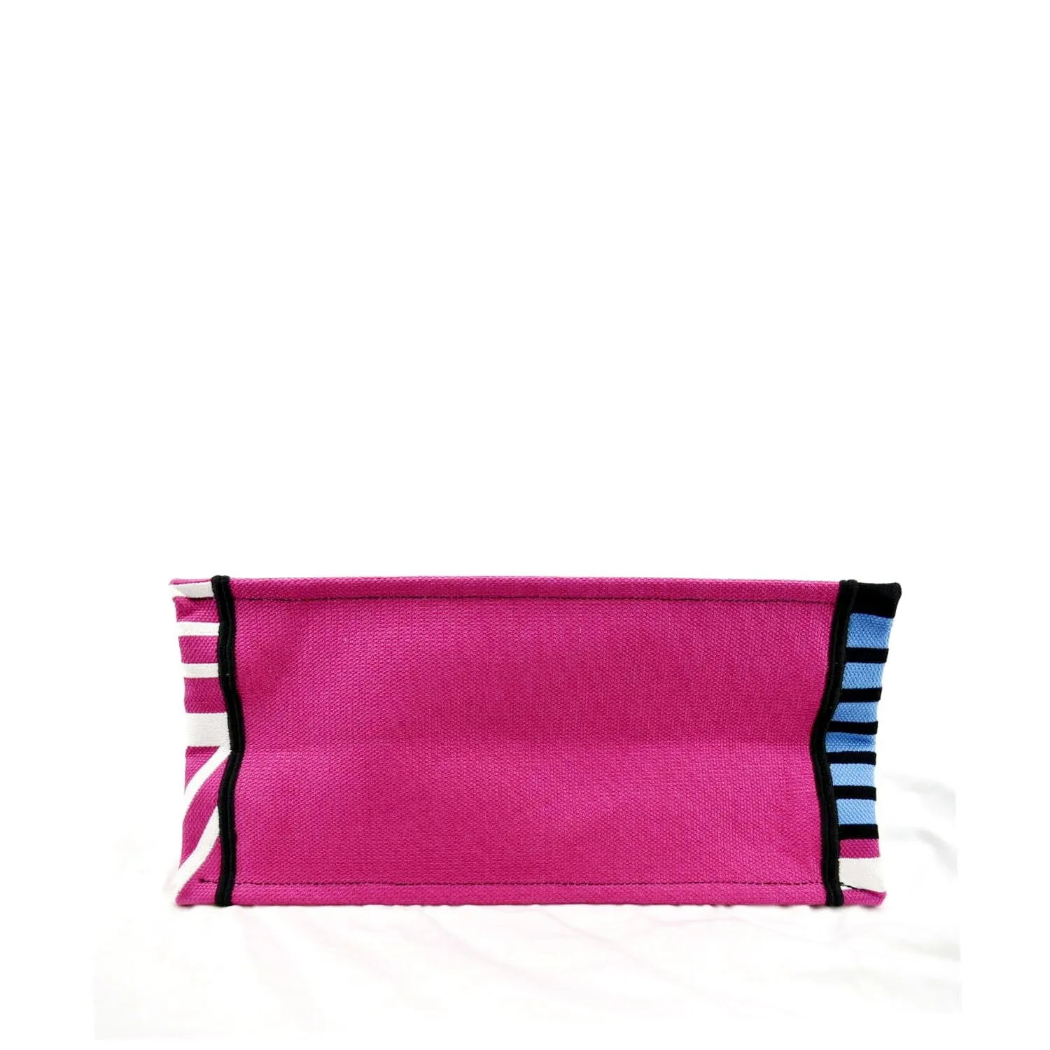 CHRISTIAN DIOR Butterfly Book Canvas Tote bag Pink
