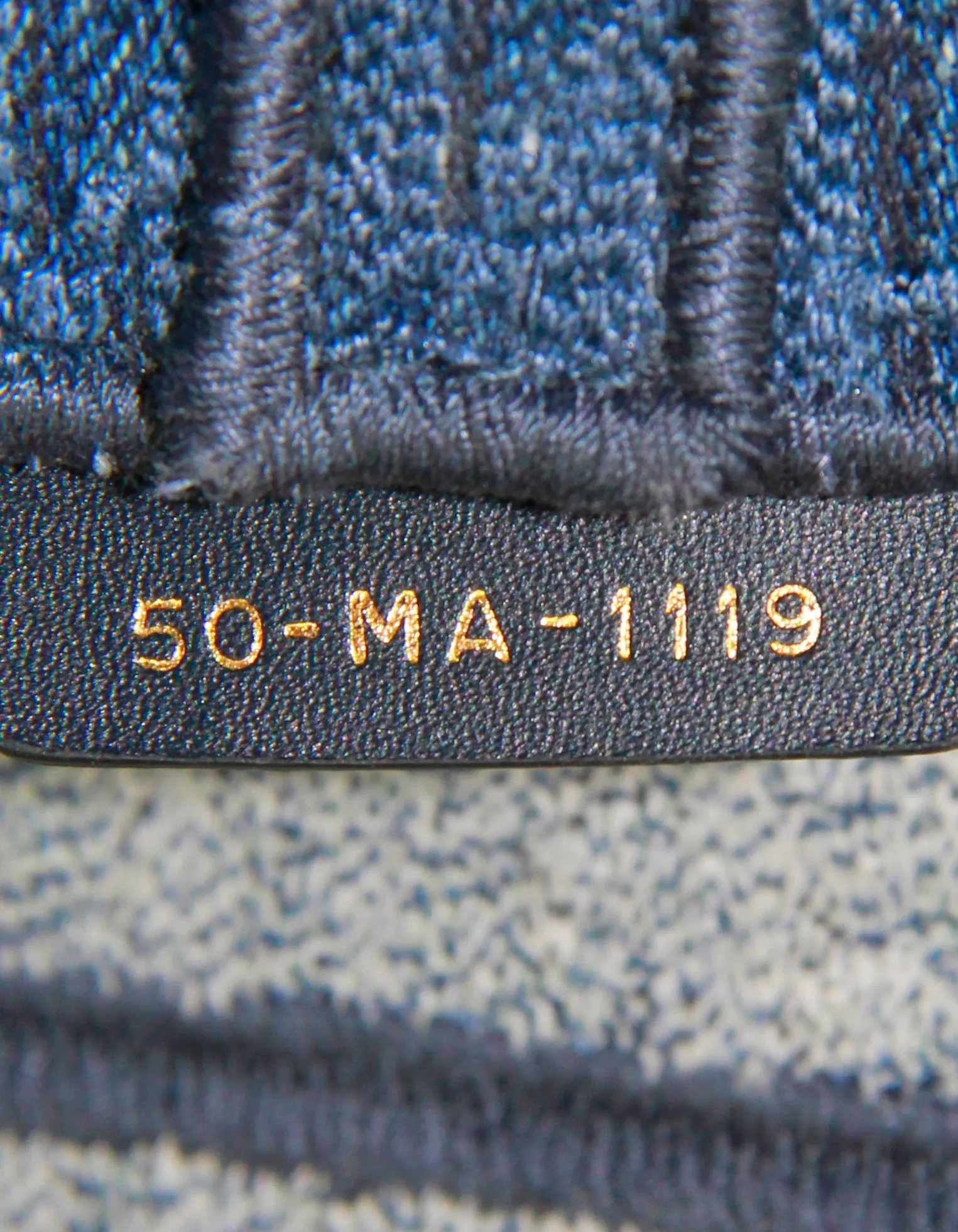 Christian Dior Denim Oblique Monogram Saddle Bag