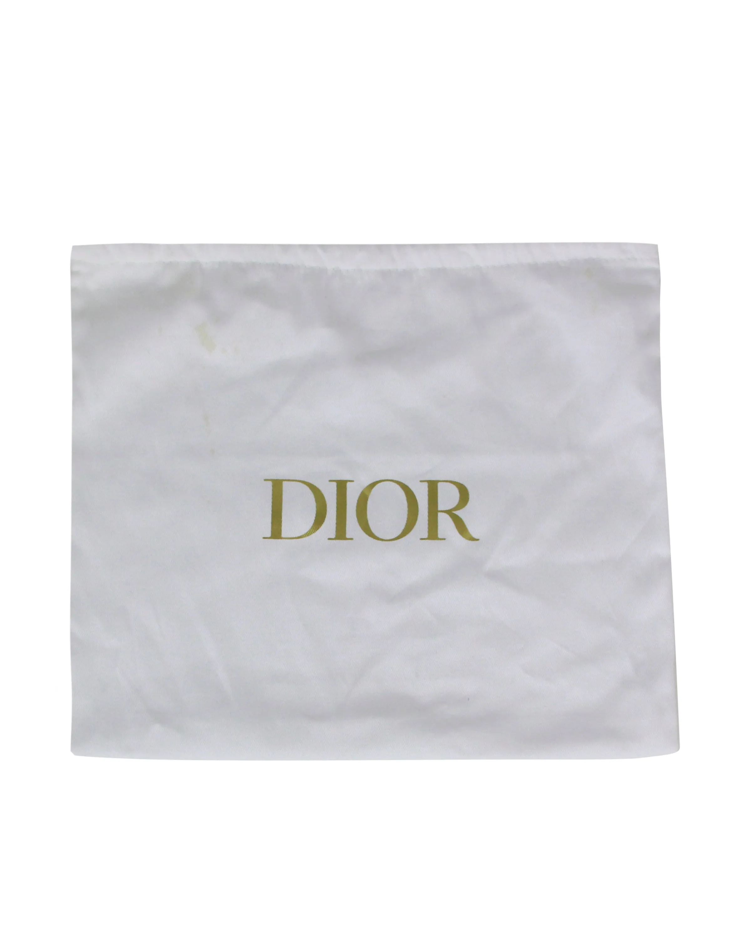 Christian Dior Denim Oblique Monogram Saddle Bag