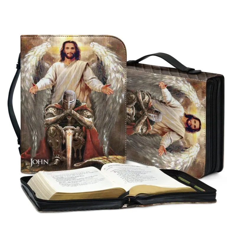 Christianartbag Bible Cover, The Word of GOD Bible Cover, Personalized Bible Cover, Warrior Bible Cover, Christian Gifts, CAB01210224.
