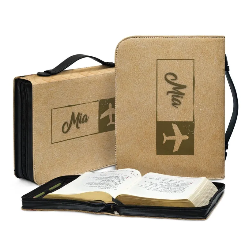 Christianartbag Bible Cover, To My Girlfriend Bible Cover, Personalized Bible Cover, Gift For Girlfriend, Christian Gifts, CAB03081223.