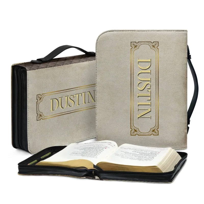 Christianartbag Bible Cover, To My Son From Mom Bible Cover, Personalized Bible Cover, Art Design Bible Cover, Christian Gifts, CAB02061223.