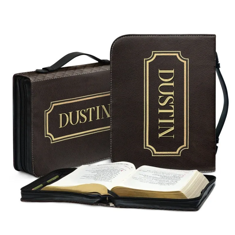 Christianartbag Bible Cover, To My Son From Mom Bible Cover, Personalized Bible Cover, Art Design Bible Cover, Christian Gifts, CAB06061223.