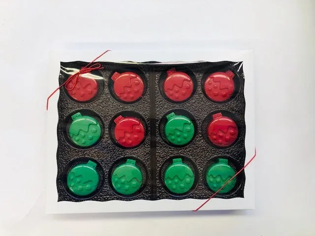 Christmas Ornament Chocolate Covered Oreos