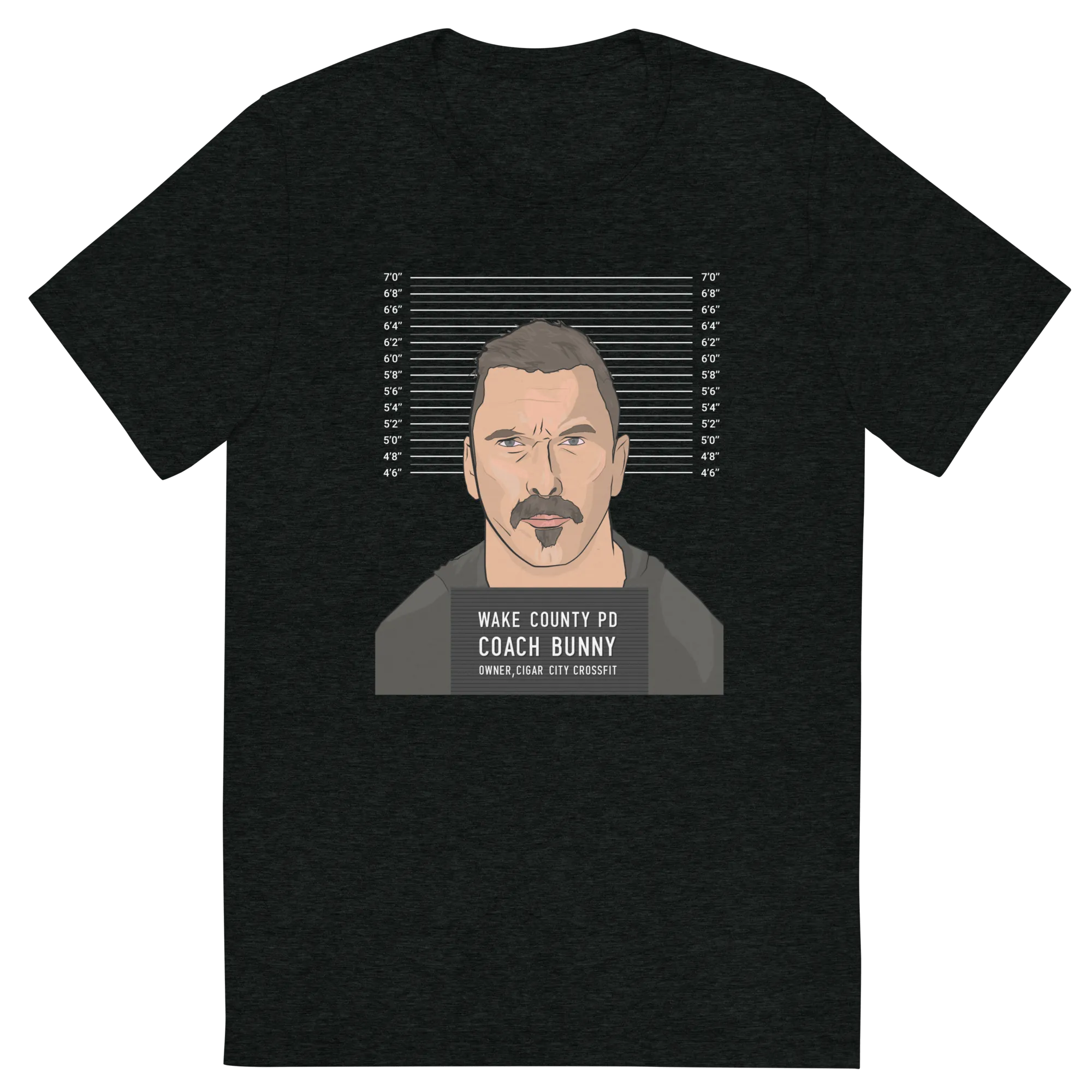 Cigar City CrossFit MugShot t-shirt