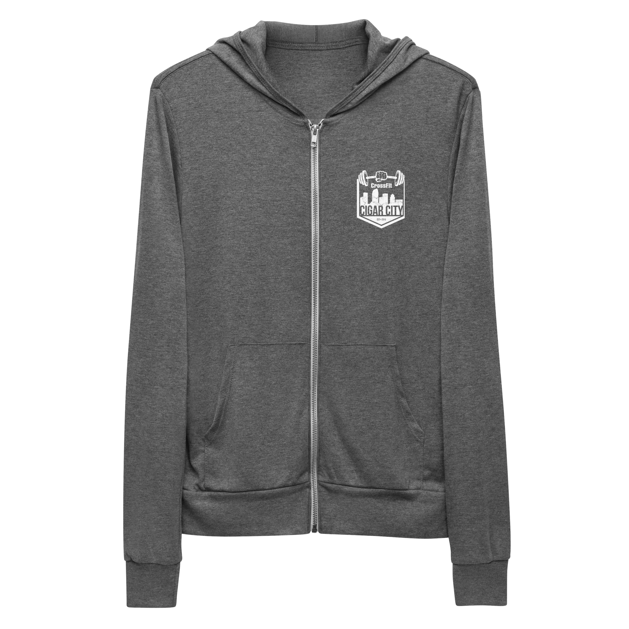Cigar City CrossFit Unisex zip hoodie