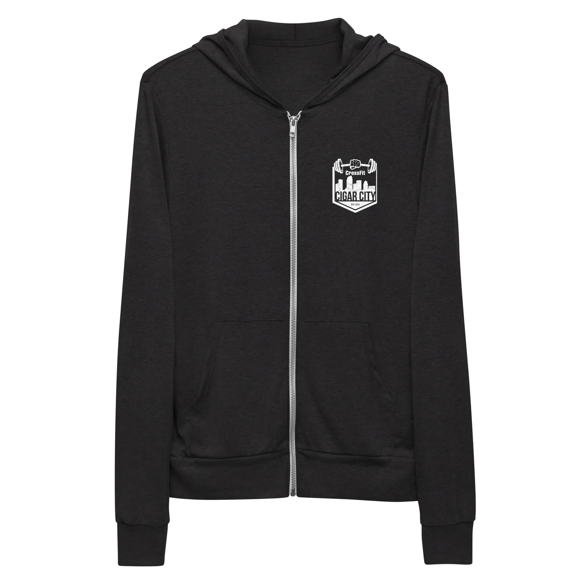 Cigar City CrossFit Unisex zip hoodie