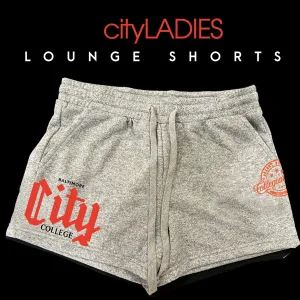 CITY COLLEGE | Ladies Gray Lounge Shorts (DK)