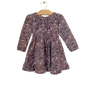 City Mouse Gathered Jersey Dress - Multi Floral