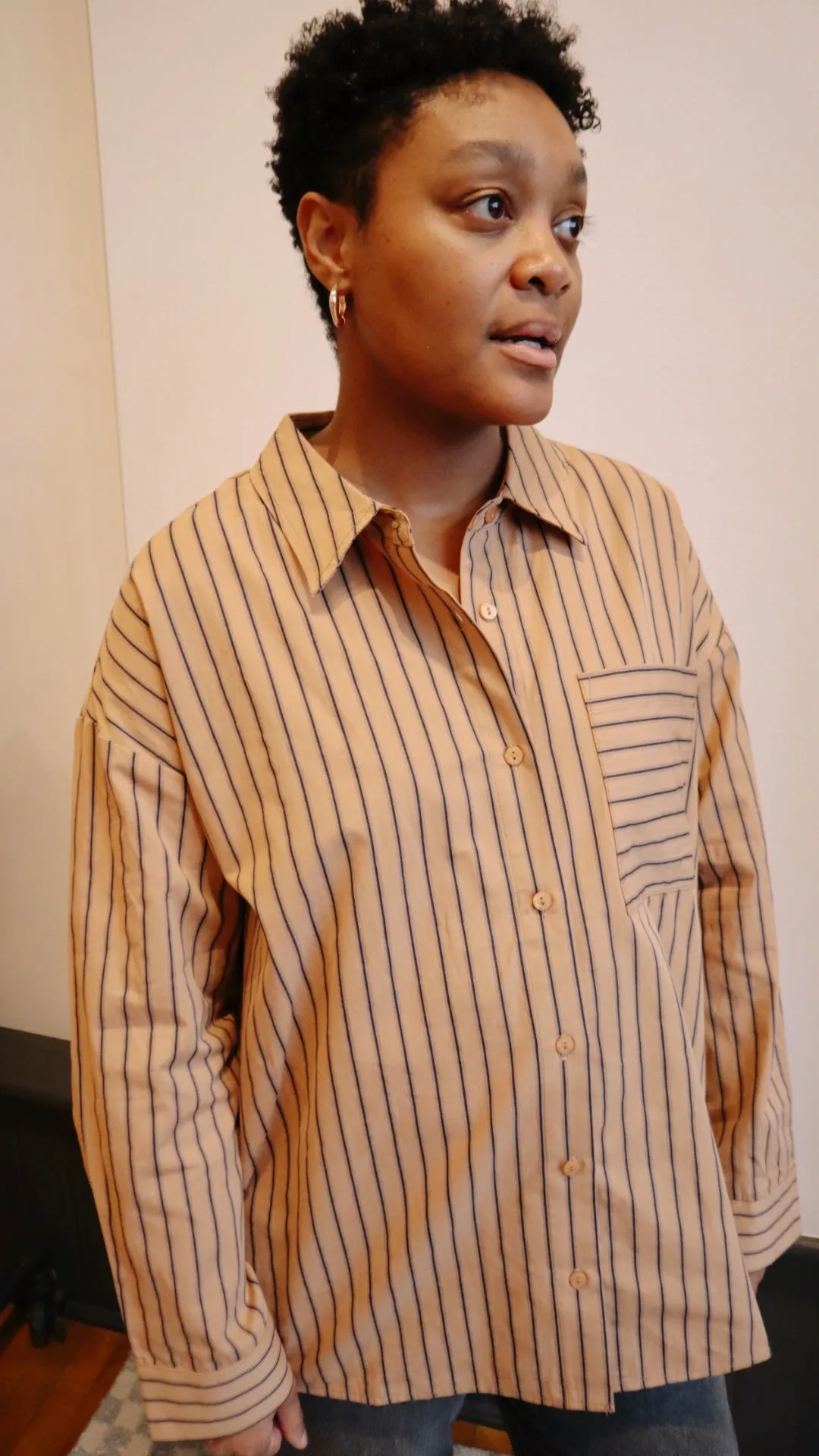 Classic Striped Button Down