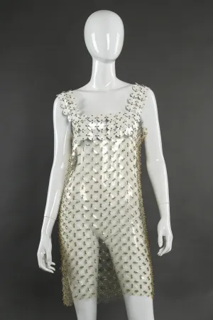 Clear Vinyl Disc Dress
