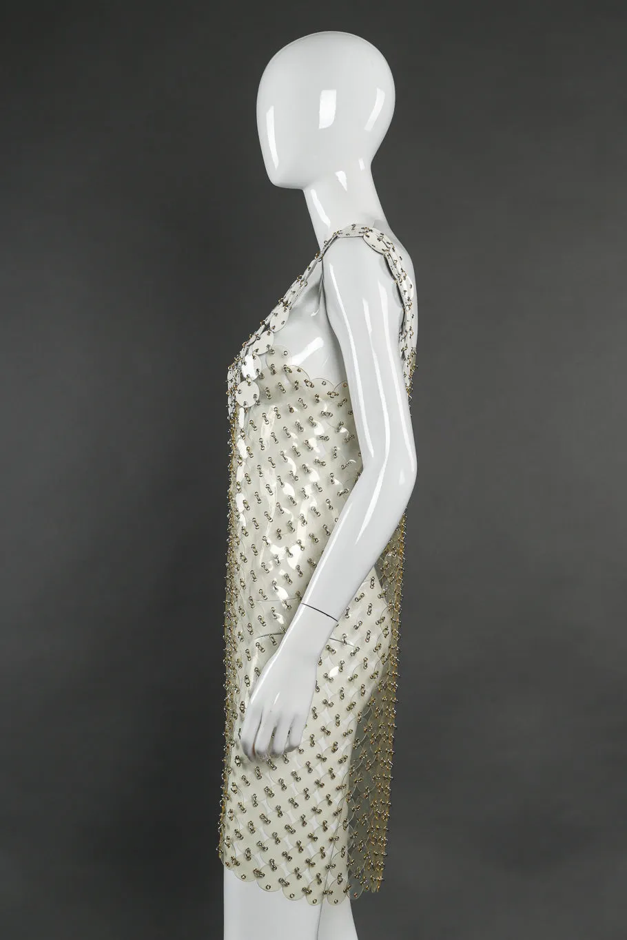 Clear Vinyl Disc Dress