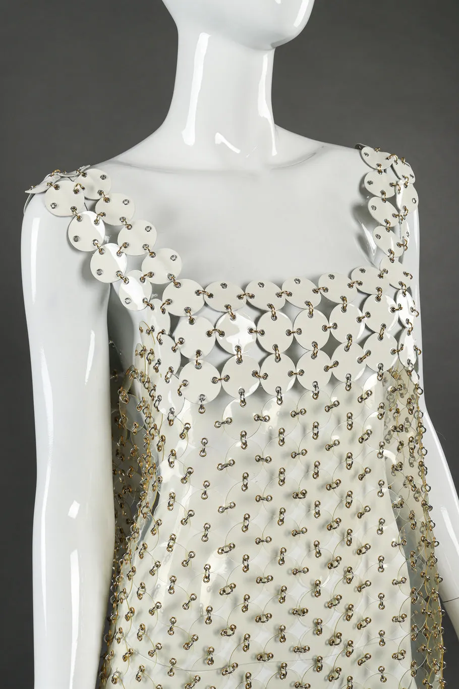 Clear Vinyl Disc Dress