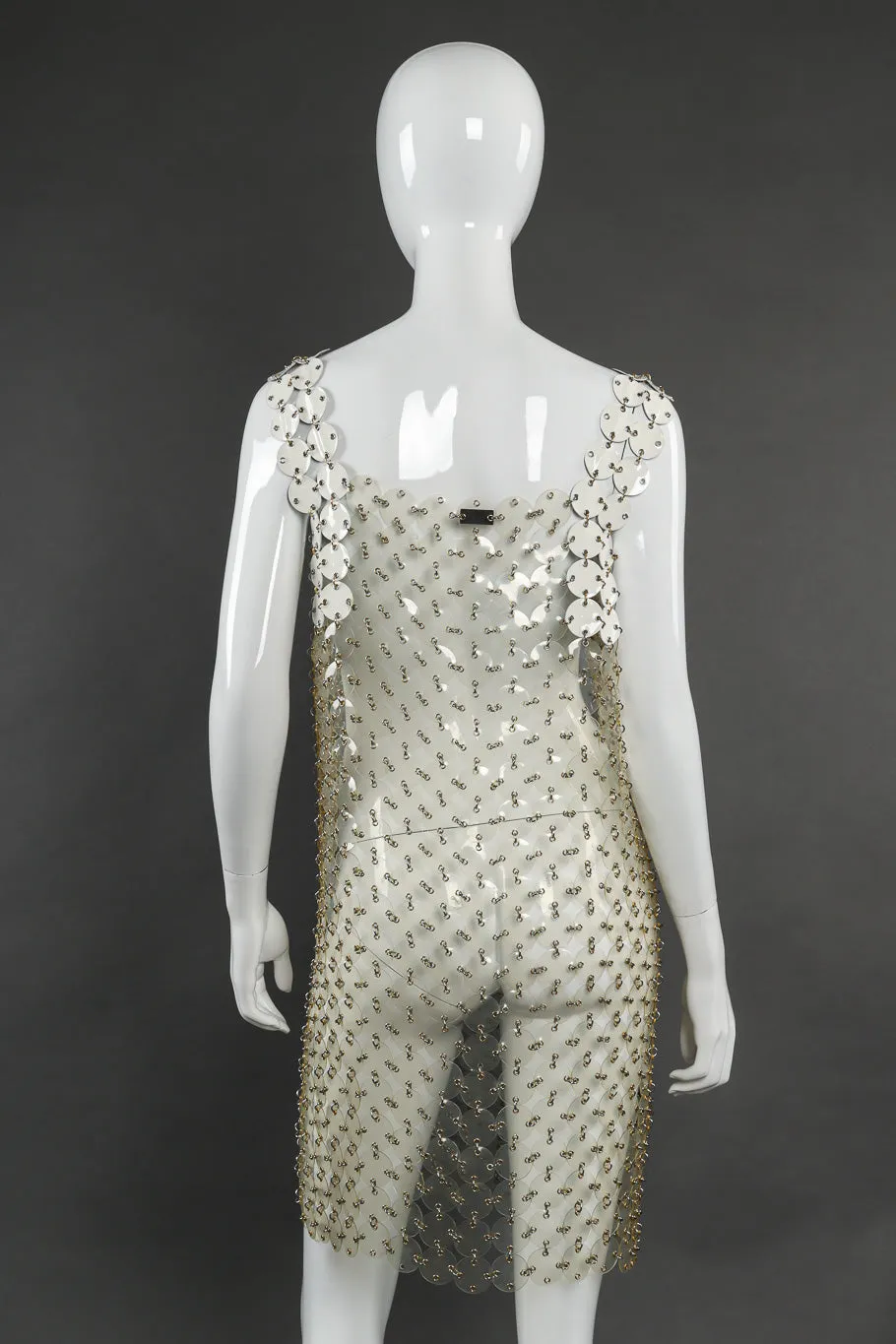Clear Vinyl Disc Dress