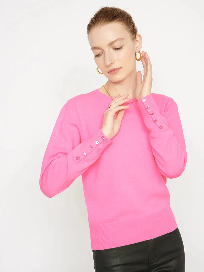 Cocoa Cashmere Essential Crew Neck Jumper