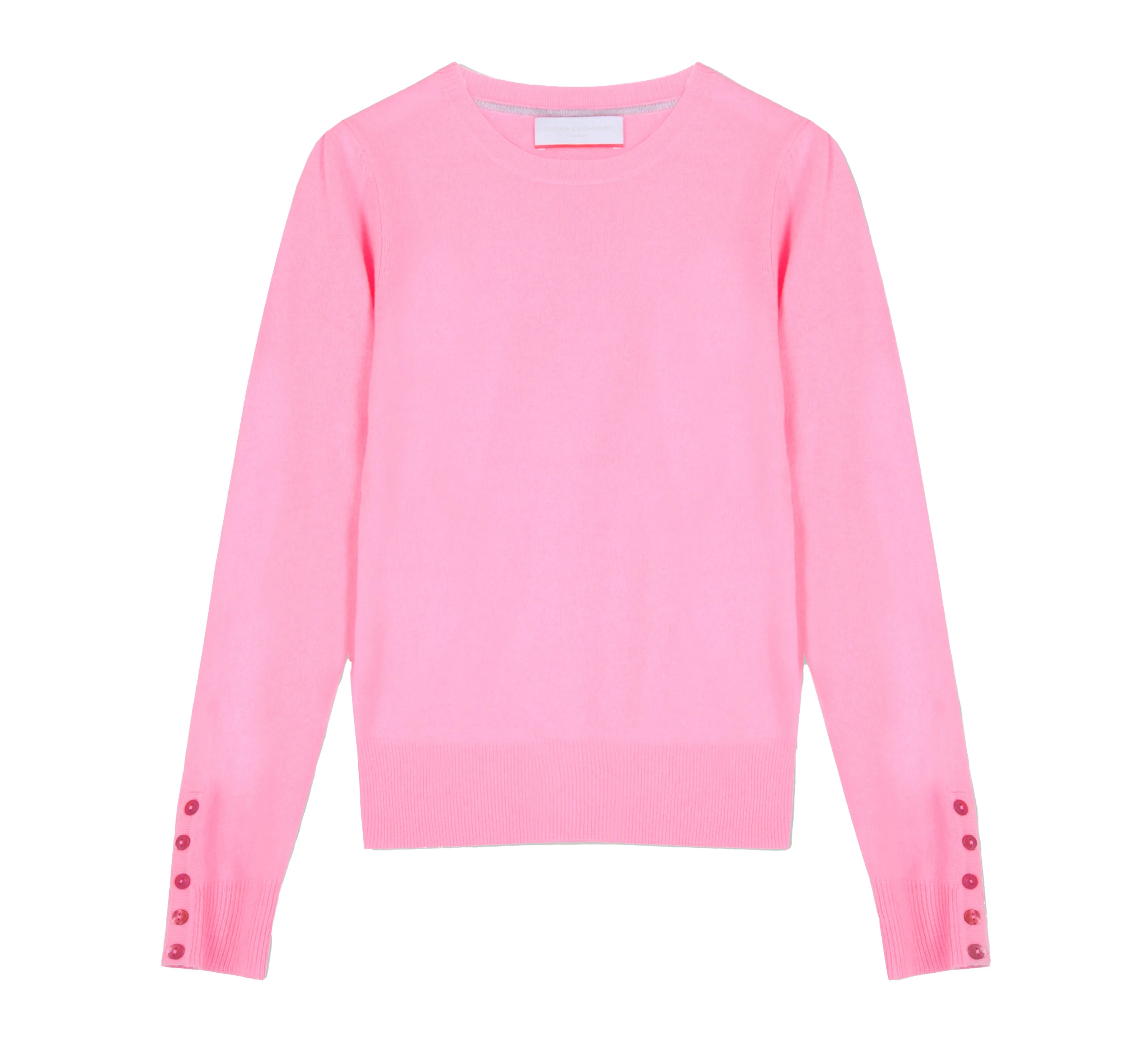 Cocoa Cashmere Essential Crew Neck Jumper