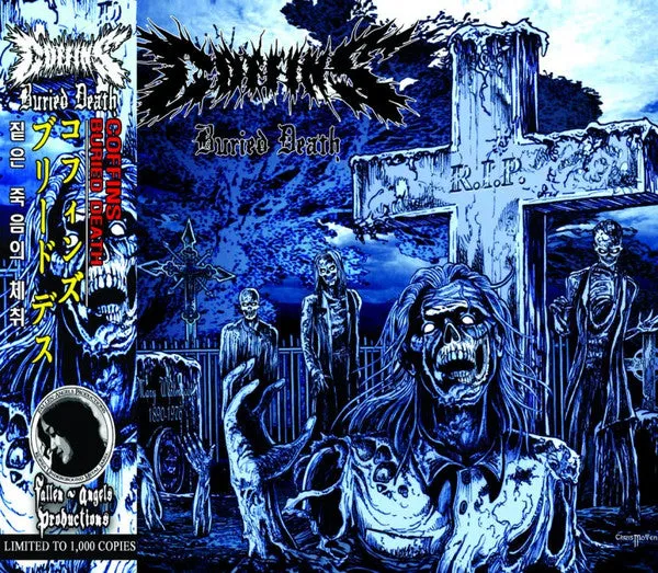 COFFINS - Buried Death CD w/OBI   sticker (2020 Reissue)