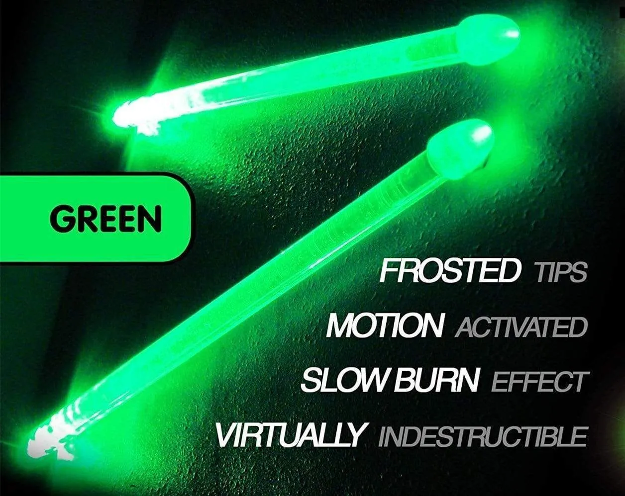 Color Changing Led Light Up Drum Sticks