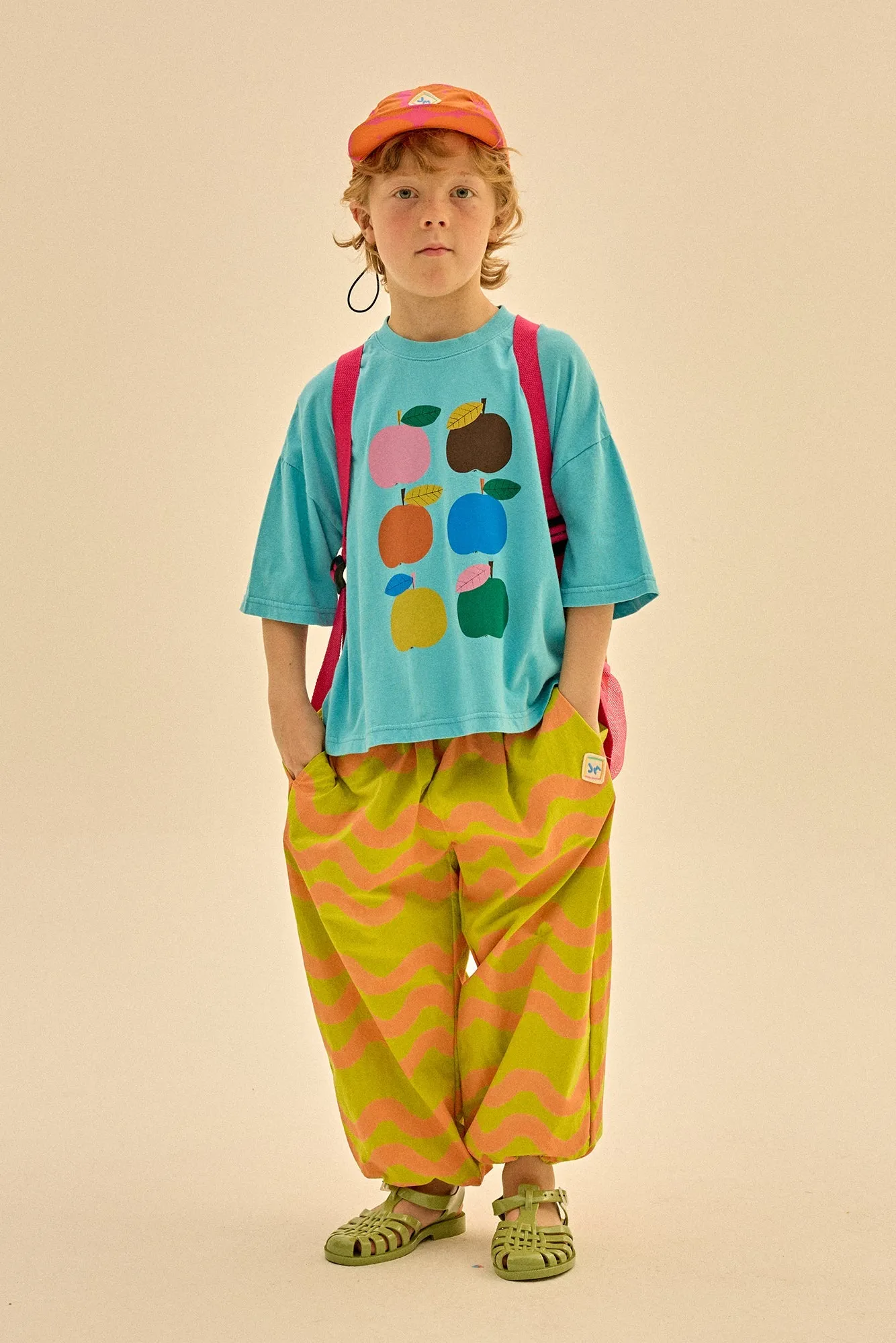 Colourful Apple Tee in Blue by Jelly Mallow *LAST PIECE 8 years*