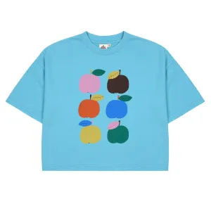 Colourful Apple Tee in Blue by Jelly Mallow *LAST PIECE 8 years*