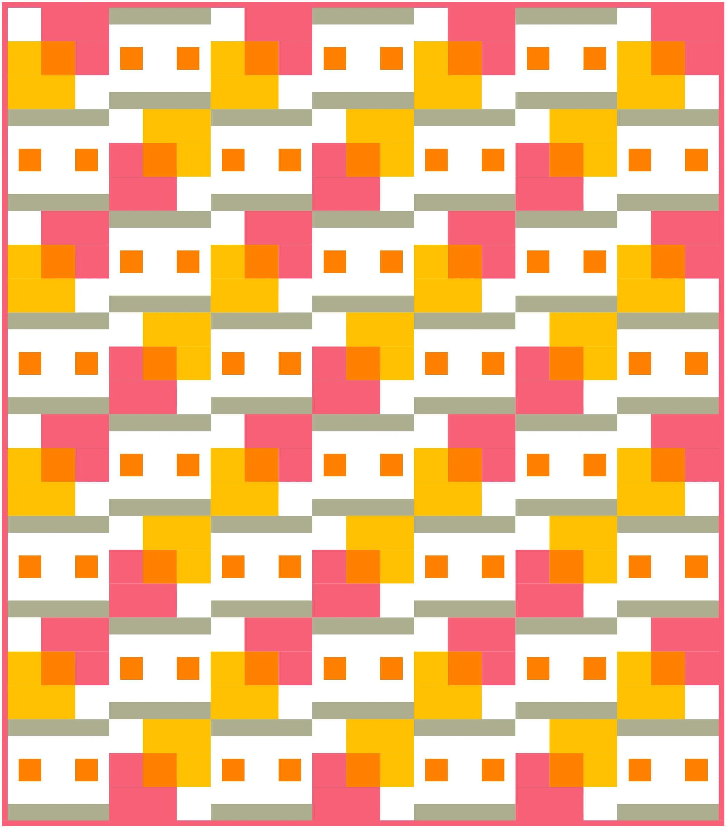 Compound Quilt Block Pattern