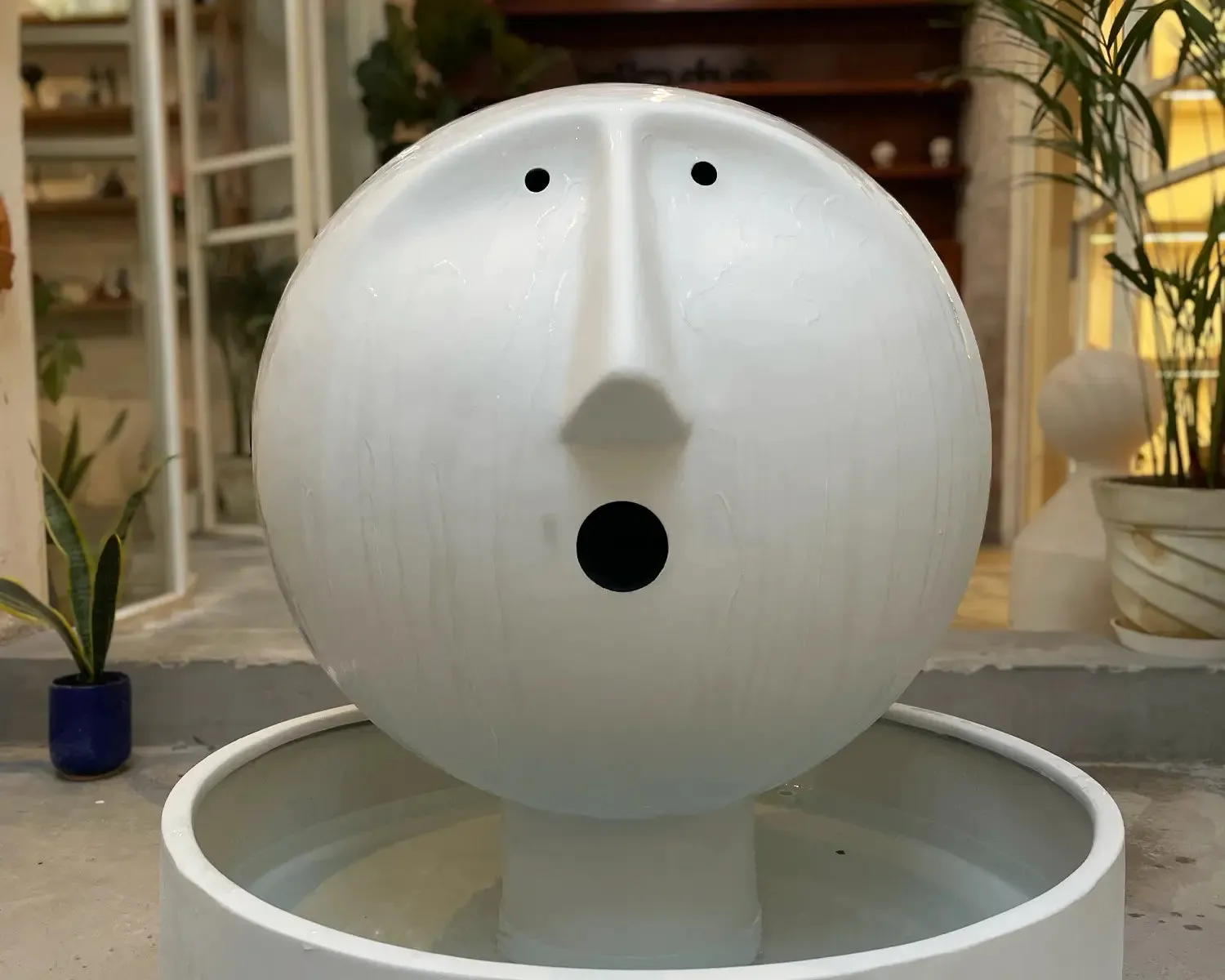 Cool Head (2 ft) Fountain Sculpture
